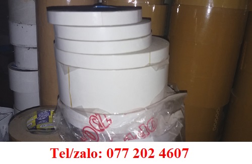 BĂNG KEO HAI MẶT XỐP DÀY (2F4, 1F2) DÁN TƯỜNG