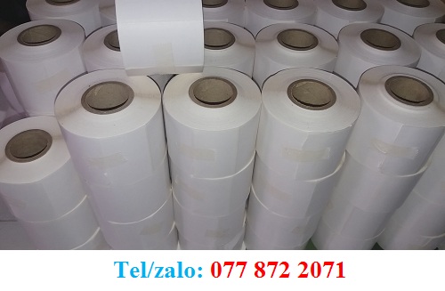 TEM 1 HÀNG GIÁ RẺ, TEM CUỘN IN VẬN ĐƠN CHO BƯU ĐIỆN, CÔNG TY, DOANH NHIỆP