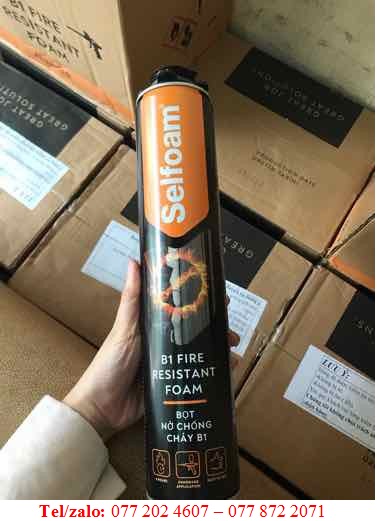 BẲNG BÁO GIÁ KEO TRƯƠNG NỞ SELFOAM CHỐNG CHÁY B1