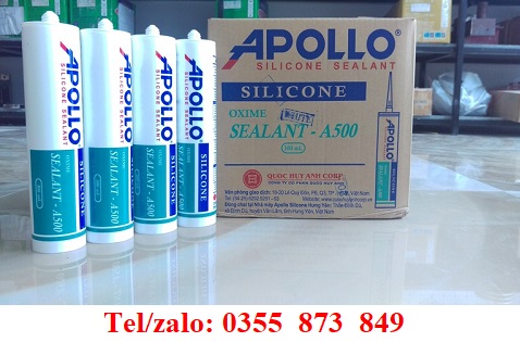 KEO SILICONE APOLLO A500 MÀU ĐEN GIÁ RẺ