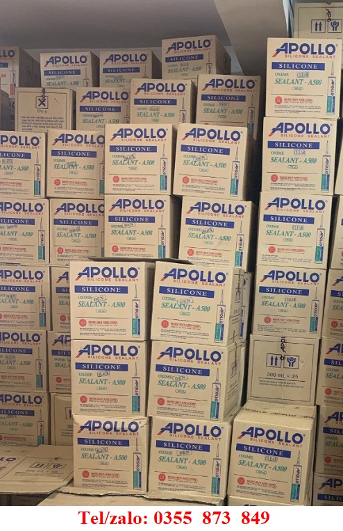 KEO SILICONE APOLLO A300 MÀU ĐEN GIÁ RẺ