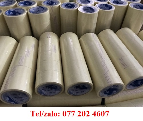 BÁN BĂNG KEO HAI MẶT GIẤY KHỔ 1F2 DÀY 18YD