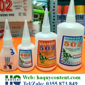 ĐẠI LÝ CHUYÊN BÁN SỈ VÀ LẺ CHAI KEO 502 DÁN GỖ