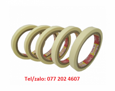 BÁN BĂNG KEO HAI MẶT GIẤY KHỔ 1F2 DÀY 18YD