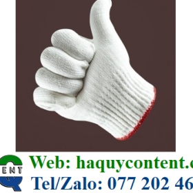 BÁN BAO TAY LEN TRẮNG KEM 50G, 60G GIÁ RẺ