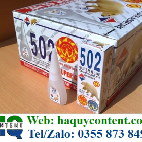 BÁN BUÔN SỈ LẺ KEO DÁN GỖ 502, KEO DÁN SẮT ĐA DỤNG