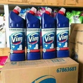 BÀN CẦU Ố VÀNG, VI KHUẨN SỬ DỤNG VIM TẨY RỬA