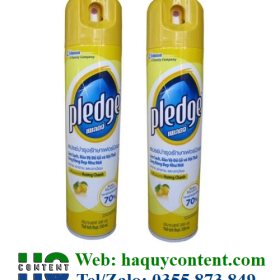 BÁN CHAI XỊT PLEDGE LÀM MỚI VÀ ĐÁNH BÓNG BỀ MẶT KIM LOẠI GỖ