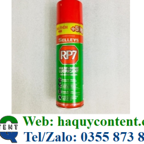 BÁN CHAI XỊT RP7 BÔI TRƠN KHỞI ĐỘNG LẠI ĐỘNG CƠ BỊ ẨM ƯỚT