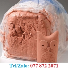 BÁN ĐẤT SÉT TỰ NHIÊN LÀM GỐM, NẶN TƯỢNG
