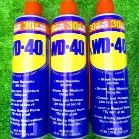 BÁN DẦU BẢO DƯỠNG WD 40 CHĂM SÓC XE