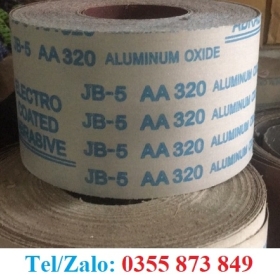 BÁN GIẤY NHÁM JB5 CUỘN LÀM NHẴN BỀ MẶT GỖ, SẮT
