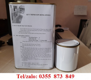 BÁN SƠN EPOXY – SƠN TRONG SUỐT PHỦ BÓNG