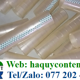 BĂNG DÍNH DÁN THÙNG CUỘN 200YARD, 50MIC GIÁ RẺ