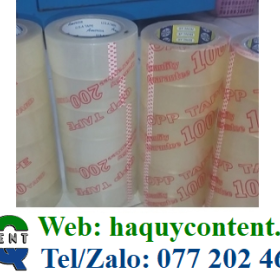 BĂNG KEO CUỘN LỚN GIÁ BAO NHIÊU TIỀN?