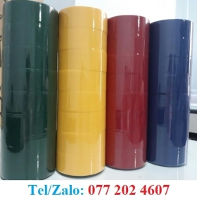 BĂNG KEO DÁN MÀU VÀNG, XANH,ĐỎ, TRẮNG, VÀNG ĐEN