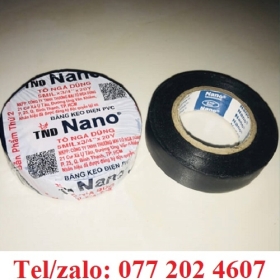BĂNG KEO ĐIỆN 1,8CM MÀU ĐEN HIỆU TÔ NGA DŨNG