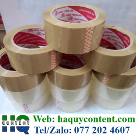 BĂNG KEO ĐỘ DÍNH CAO 50MIC, 55MIC, 60MIC