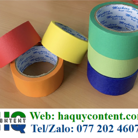 BĂNG KEO GIẤY MÀU CỐ ĐỊNH BẢN VẼ, DÁN GHI CHÚ GIÁ TỐT ĐỦ KÍCH CỠ