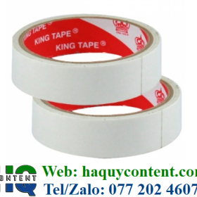 BĂNG KEO HAI MẶT 18YD SIÊU DÍNH GIÁ RẺ