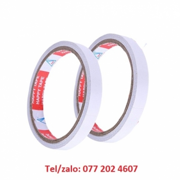 BĂNG KEO HAI MẶT TRẮNG GIÁ RẺ TẠI XƯỞNG