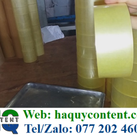 BĂNG KEO OPP DÁN THÙNG, ĐÓNG GÓI HÀNG HOÁ GIÁ RẺ