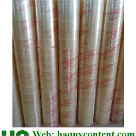 BĂNG KEO TRONG DÁN THÙNG XỐP GIÁ SỈ TẠI XƯỞNG