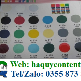 BẢNG MÀU SƠN XỊT ATM SHIP COD TOÀN QUỐC