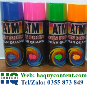 BÁO GIÁ BÁN SỈ VÀ LẺ CÁC MÀU SƠN ATM PHẢN QUANG