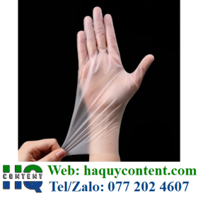 BỎ SỈ BAO TAY NILON DÙNG 1 LẦN GIÁ TỐT CHO ĐẠI LÝ