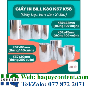 CÁC KÍCH THƯỚC GIẤY NHIỆT CUỘN