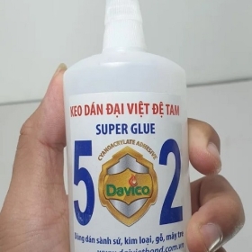 CÁC LOẠI KEO DÁN 502 