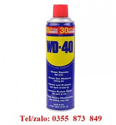 CHAI TẨY RỬA GỈ SÉT WD – 40 PHÂN PHỐI TẠI GÒ VẤP