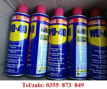 CHAI TẨY RỬA RỈ SÉT WD -40 PHÂN PHỐI TẠI QUẬN 7