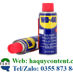 CHAI XỊT BÔI TRƠN BẢO DƯỠNG MÁY MÓC WD40 X412ML