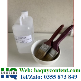 CHẤT TẨY RỬA ACETONE TẨY RỬA SƠN, COMPOSITE, SILICONE