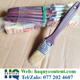 CHỔI SƠN CÁN NHỰA 60MM, 70MM, 90MM LỐ 12 CÁI