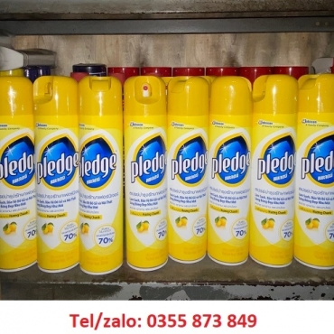 CHUYÊN SỈ BÌNH XỊT PLEDGE ĐÁNH BÓNG ĐỒ DA, THÉP, ĐÁ CẨM THẠCH