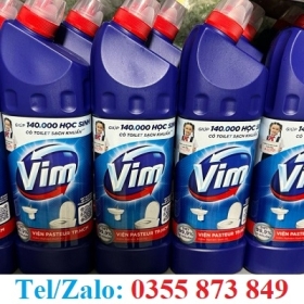 CHUYÊN SỈ LẺ NƯỚC TẨY BỒN CẦU CHO NHÀ HÀNG, KHÁCH SẠN, GIA ĐÌNH