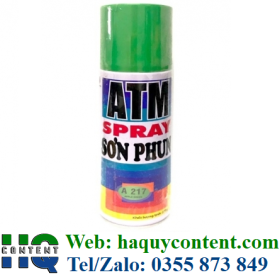 CHUYÊN SỈ LẺ SƠN XỊT ATM MÀU XANH TÁO