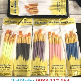 CỌ VẼ TRANH GIẤY BỘ 10 CÂY GIÁ RẺ