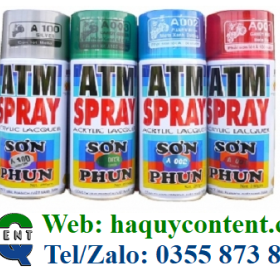 CÔNG TY CUNG CẤP SỈ LẺ SƠN PHUN SPRAY MÀU XANH LÁ