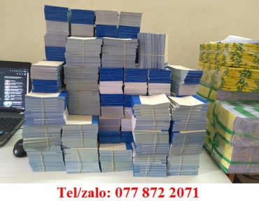 CUNG CẤP GIẤY GHI MÓN ĂN – SỔ ORDER 1 LIÊN, HAI LIÊN