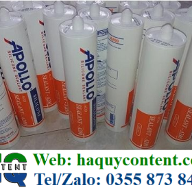 CUNG CẤP SỈ LẺ KEO APOLLO A200 ĐỦ MÀU TRẮNG ĐỤC, TRẮNG TRONG, ĐEN, GHI, XÁM