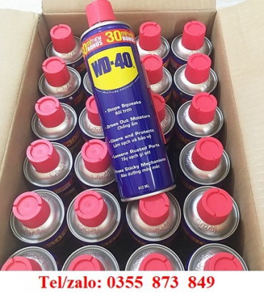 CUNG CẤP SỈ VÀ LẺ DẦU WD -40 – CHAI LỚN 412ML TẨY GỈ SÉT