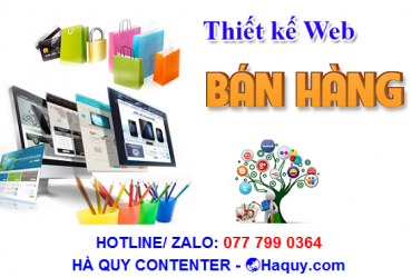CUNG CẤP WEBSITE BÁN HÀNG GIÁ RẺ
