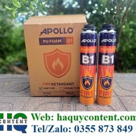 ĐẠI LÝ PHÂN PHỐI SỈ LẺ FOAM BỌT CHỐNG CHÁY B1