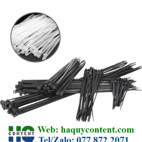 DÂY THÍT NHỰA BUỘC HÀNG 20CM DÀY 4.6LI SẴN BỊCH 50 SỢI