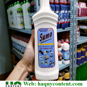 ĐỊA CHỈ CUNG CẤP CÁC LOẠI DUNG DỊCH SUMO TẨY RỬA