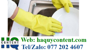 ĐỊA CHỈ CUNG CẤP LẺ GĂNG TAY RỬA CHÉN GIÁ TỐT